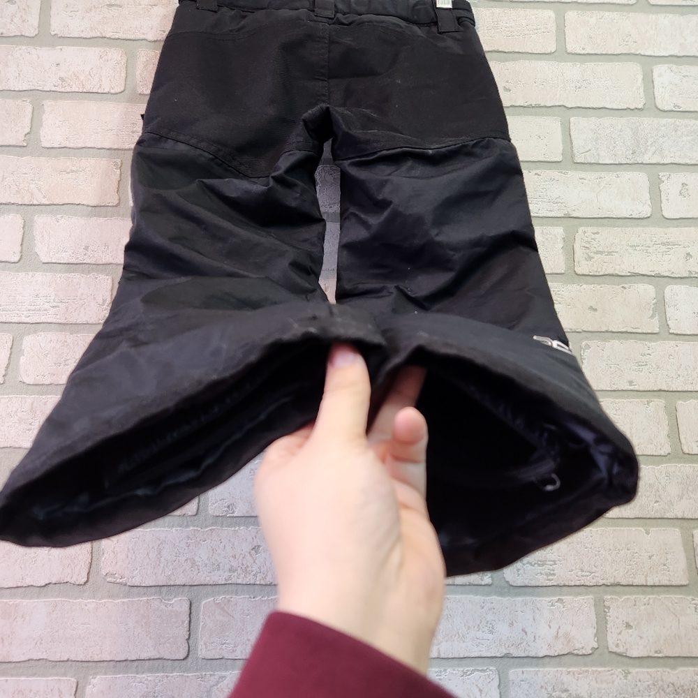 Arctix Girls Black Snowpants Double Knee Patch Size XS - Picture 11 of 16